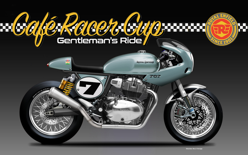Corrida de motos clássicas: Royal Enfield Continental CUP - Motonline