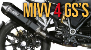 Novos escapes MIVV para a família GS da BMW thumbnail