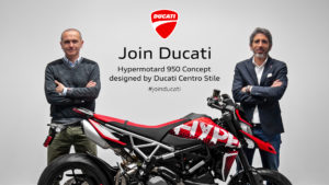 ‘Join Ducati’: o vencedor do concurso já é conhecido e irá   receber uma Hypermotard 950 nova com uma decoração especial thumbnail