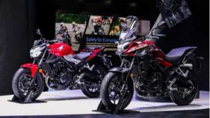 Honda CB400F/X reveladas no Salão Automóvel de Xangai thumbnail