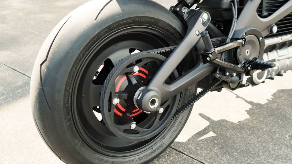 Silent Alarm: The first custom LiveWire, via JVB-moto