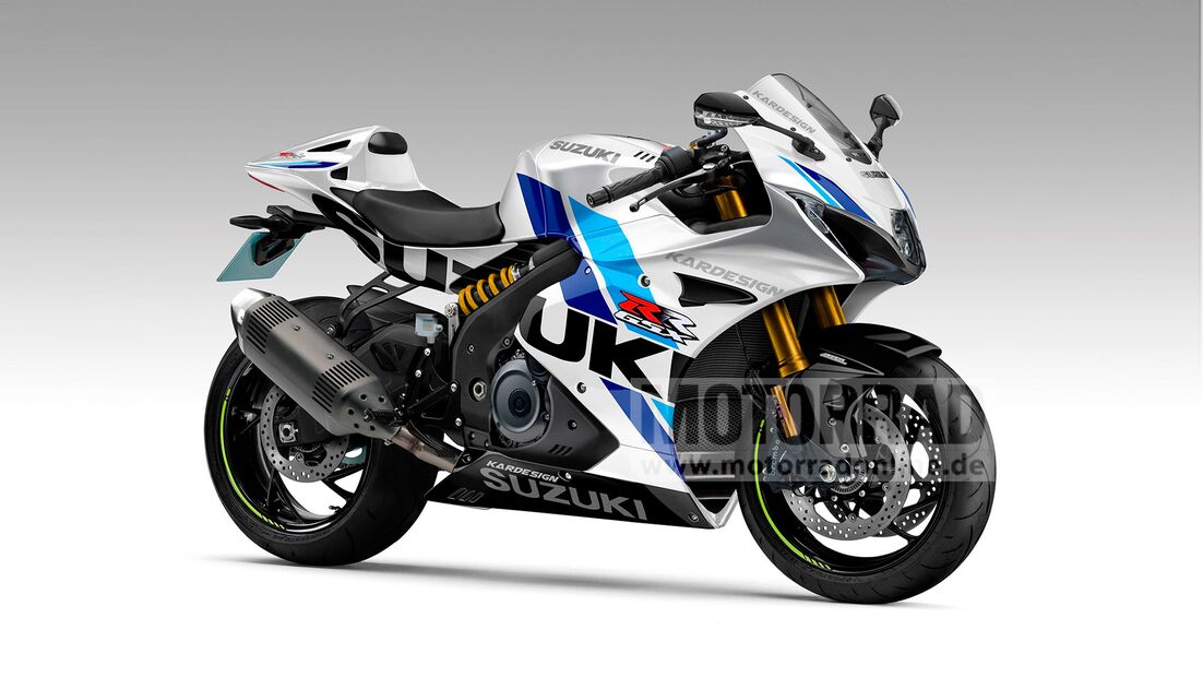 Suzuki mostra cores de suas GSX-RR para MotoGP 2022