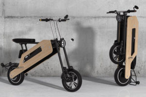 Reinova To-Move: Scooter elétrica dobrável feita de bambu! thumbnail