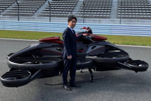 X-Turismo: Moto voadora japonesa colocada à venda thumbnail