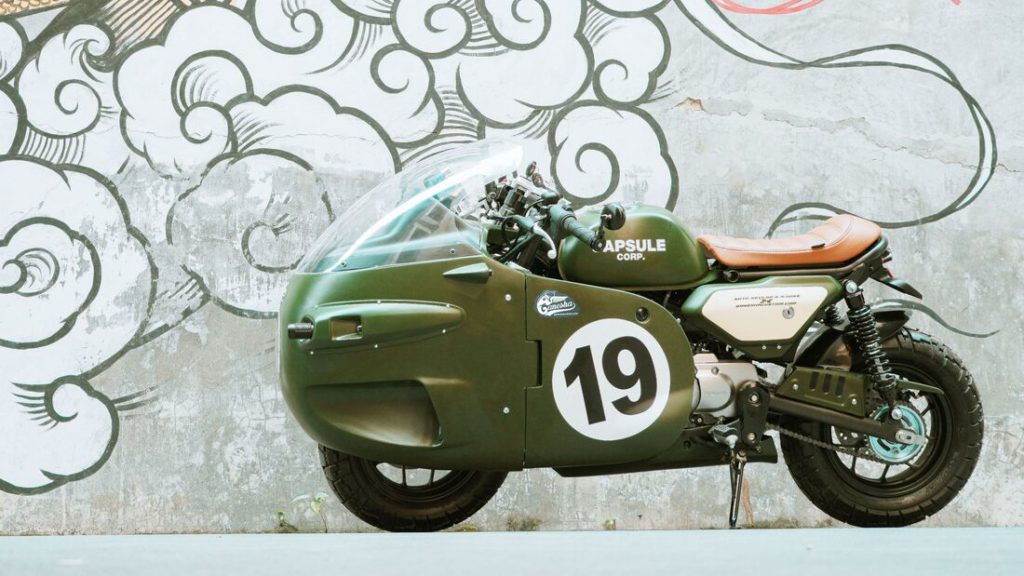 Monkey Racer Replica by Ganesha: Inspirada na lendária Guzzi V8