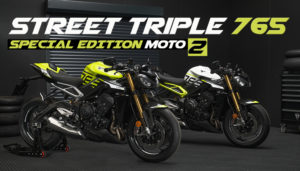 Edição Especial Moto2 da nova Triumph Street Triple 765 de 2023 thumbnail