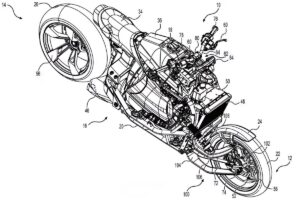 Projeto de uma moto Can-Am com direção central thumbnail