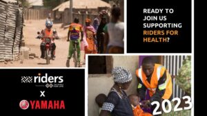 O apelo da Yamaha para o Riders for Health 2023 thumbnail