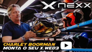 Charley Boorman monta o seu próprio capacete NEXX X.WED3 – vídeo thumbnail
