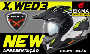 X.WED 3 – O novo capacete Adventure da NEXX apresentado no Salão EICMA thumbnail